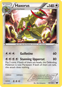 Haxorus Dark Explorers