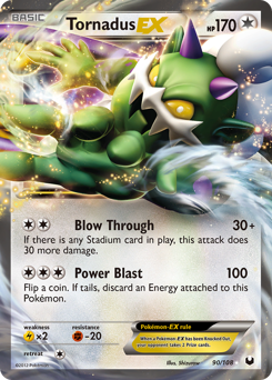 Tornadus-EX #90 Dark Explorers