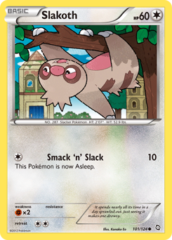 Slakoth #101 PSA 10