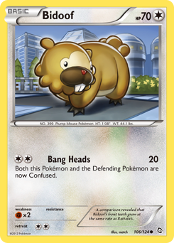 Bidoof #106 Dragons Exalted