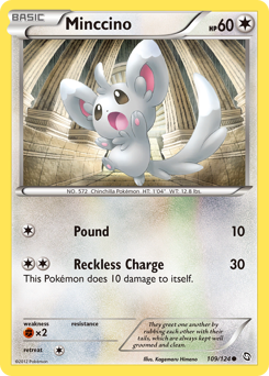 Minccino Dragons Exalted #109
