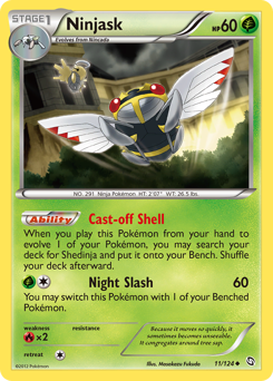 Ninjask #11 Dragons Exalted