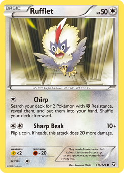 Rufflet #111 PSA 10