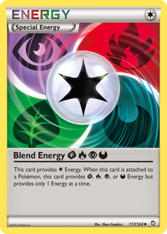 Blend Energy GrassFirePsychicDarkness #117 Dragons Exalted