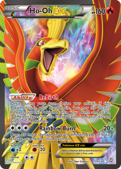 Ho-Oh-EX #119 Dragons Exalted