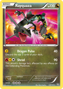 Rayquaza #128 Dragons Exalted