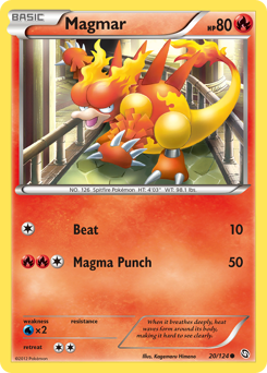 Magmar #20 PSA 10