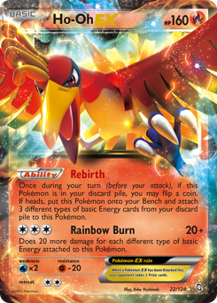 Ho-Oh-EX #22 Dragons Exalted