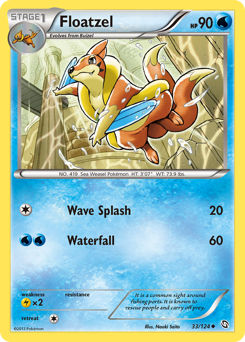 Floatzel #33 PSA 10