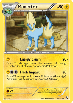 Manectric #43 Dragons Exalted