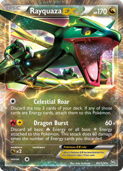 Rayquaza-EX #85 Dragons Exalted