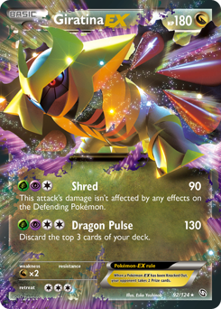 Giratina-EX #92 Dragons Exalted