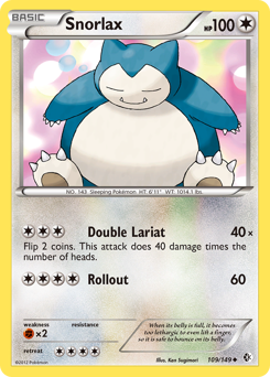 Snorlax #109 Boundaries Crossed