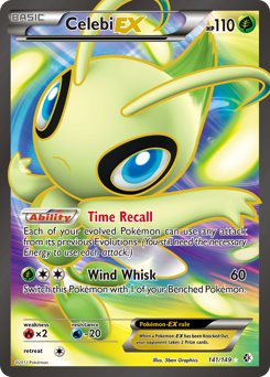 Celebi-EX #141 Boundaries Crossed