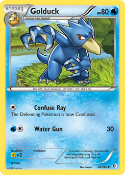 Golduck #34 PSA 10