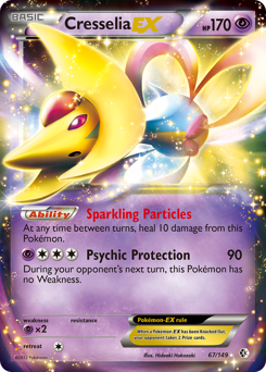 Cresselia-EX #67 Boundaries Crossed