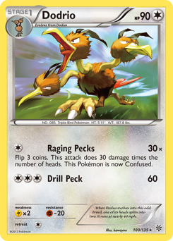 Dodrio Plasma Storm #100