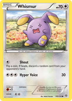 Whismur #105 Plasma Storm