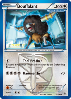 Bouffalant #114 Plasma Storm