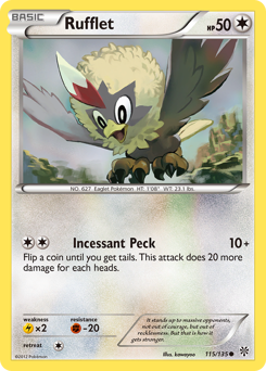 Rufflet #115 PSA 10
