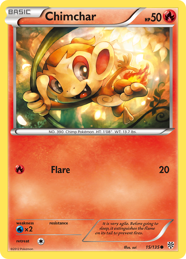 Chimchar #15 Plasma Storm