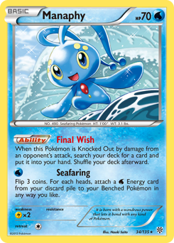 Manaphy #34 PSA 10