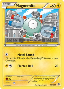 Magnemite Plasma Storm #42
