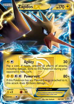 Zapdos-EX #48 Plasma Storm