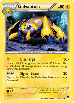Galvantula #51 PSA 10