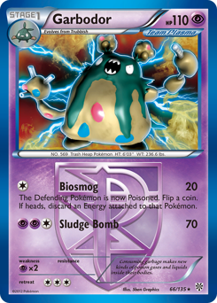 Garbodor #66 Plasma Storm