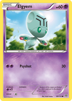 Elgyem #68 Plasma Storm