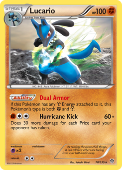 Lucario #78 Plasma Storm