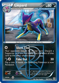 Liepard #84 Plasma Storm