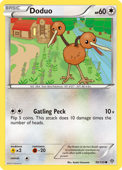 Doduo Plasma Storm #99