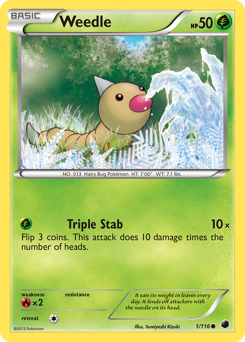 Weedle Plasma Freeze #1