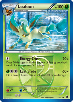 Leafeon #11 Plasma Freeze