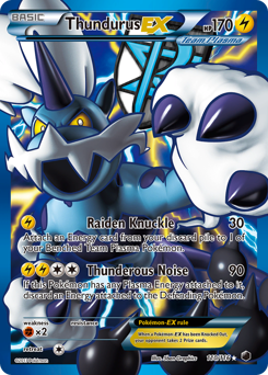Thundurus-EX #110 Plasma Freeze
