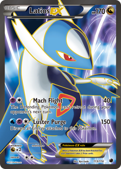 Latios-EX #113 Plasma Freeze