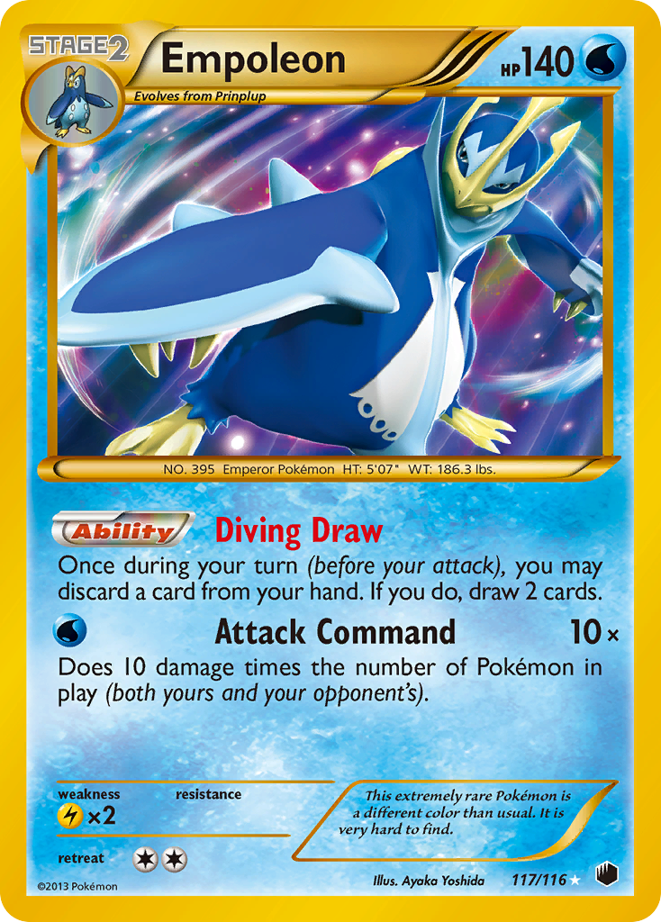 Empoleon #117 Plasma Freeze