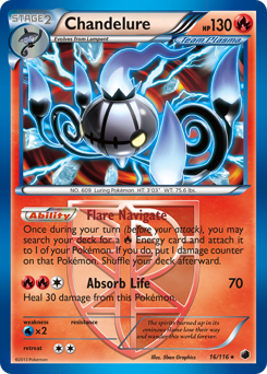 Chandelure #16 PSA 10