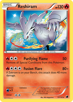 Reshiram #17 PSA 10