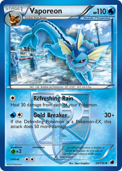 Vaporeon #20 PSA 10