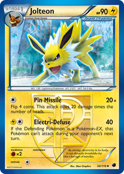 Jolteon #34 PSA 10