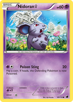 Nidoran ♀ #40 Plasma Freeze