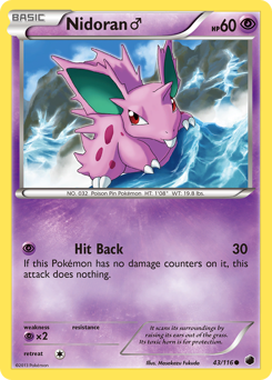 Nidoran ♂ #43 Plasma Freeze