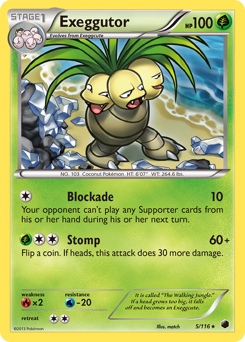 Exeggutor #5 PSA 10