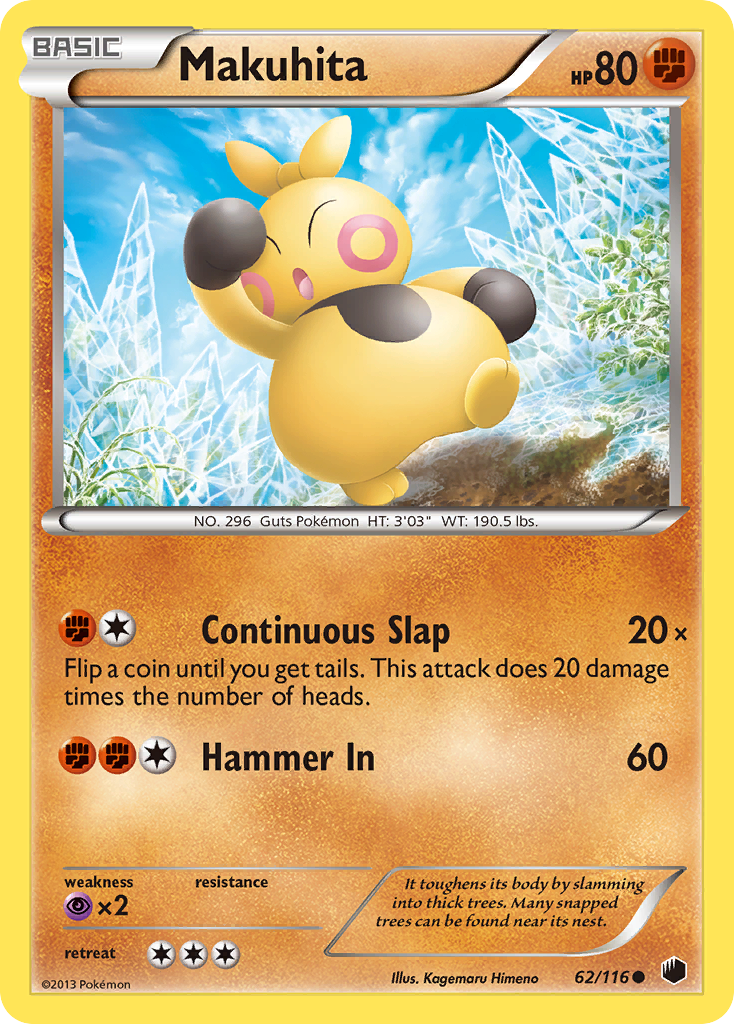 Makuhita #62 Plasma Freeze