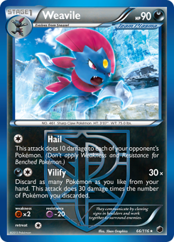 Weavile #66 Plasma Freeze
