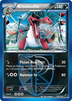 Krookodile #70 Plasma Freeze