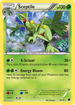 Sceptile #8 Plasma Freeze